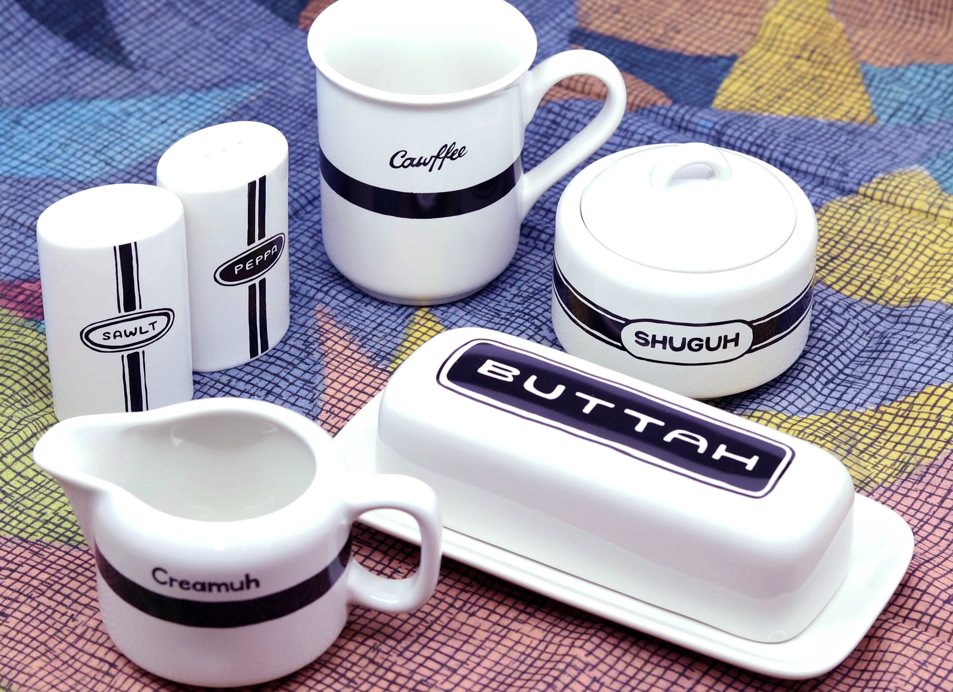 Brooklynese Stoneware Dishes