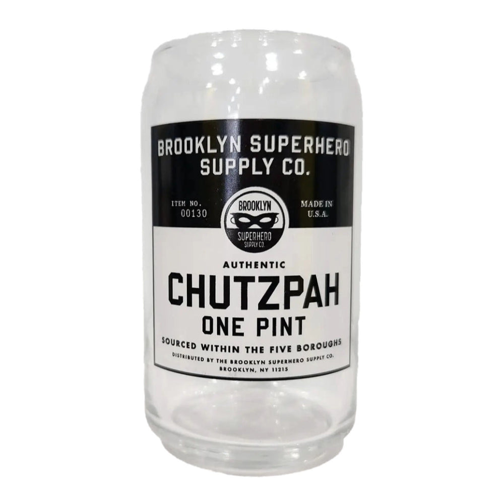 Chutzpah Superpower Pint Glass