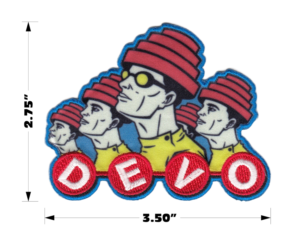 Devo Group in Hats Patch