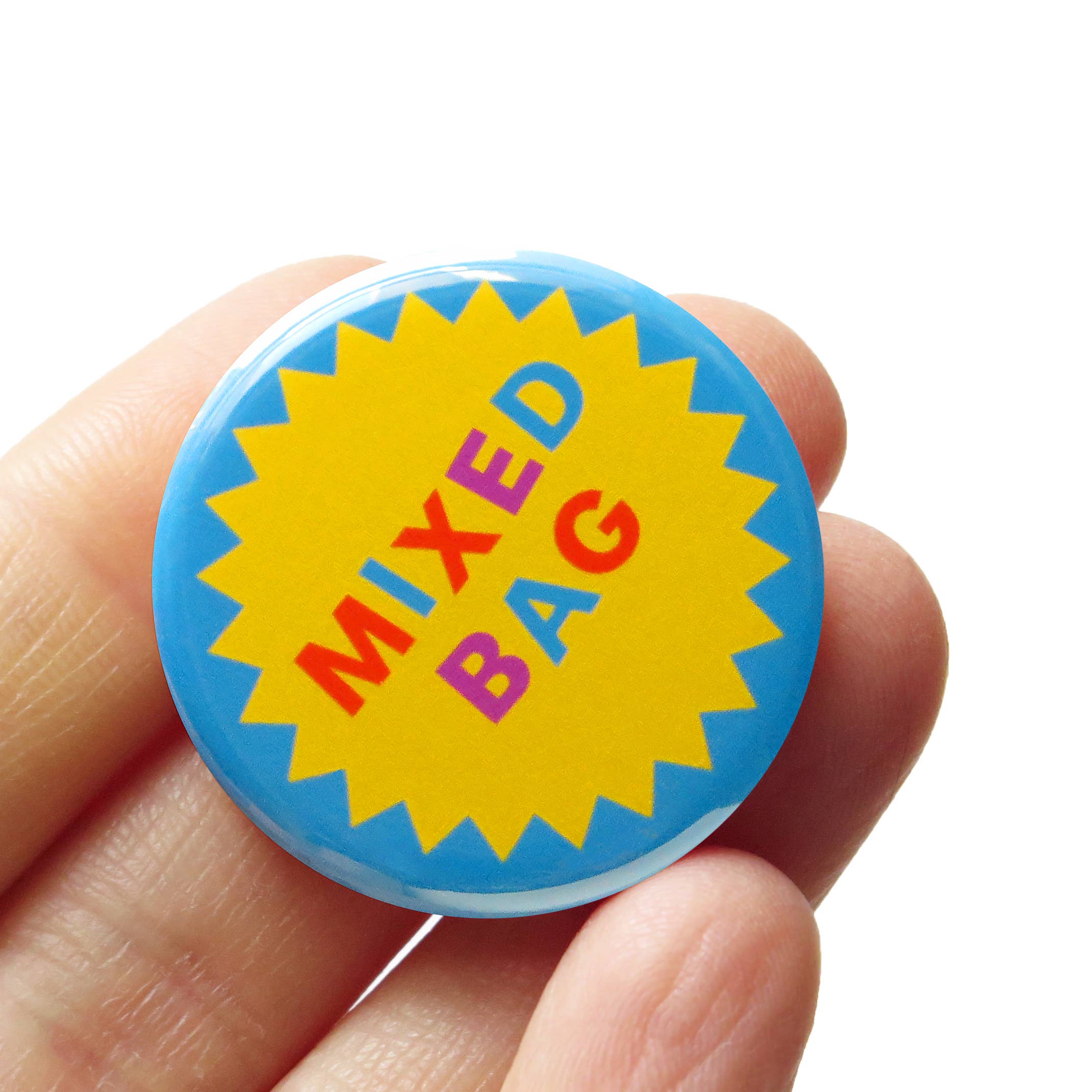 MIXED BAG Pinback Button 1.25"