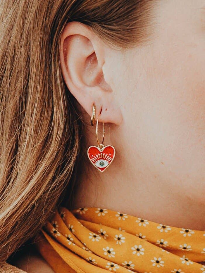 Protection Hoop Earrings
