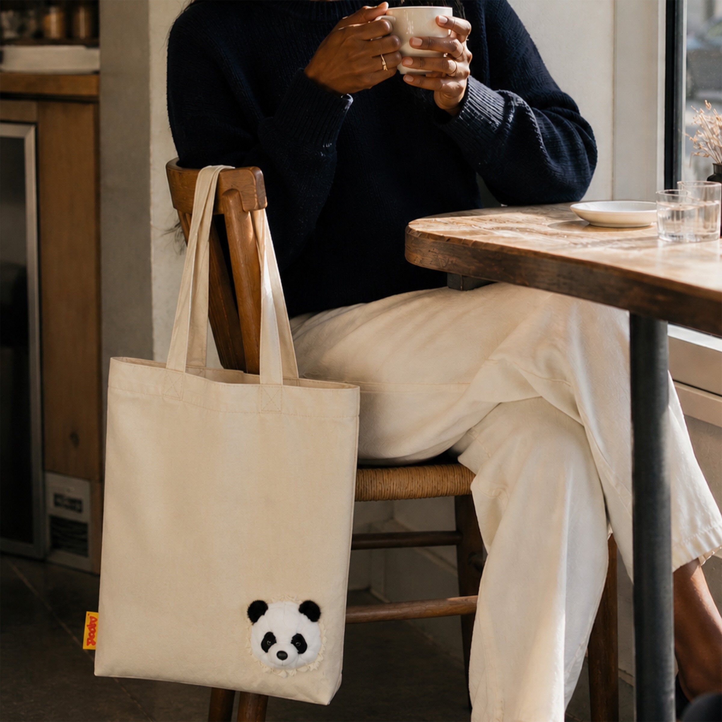 Peeky Panda Tote