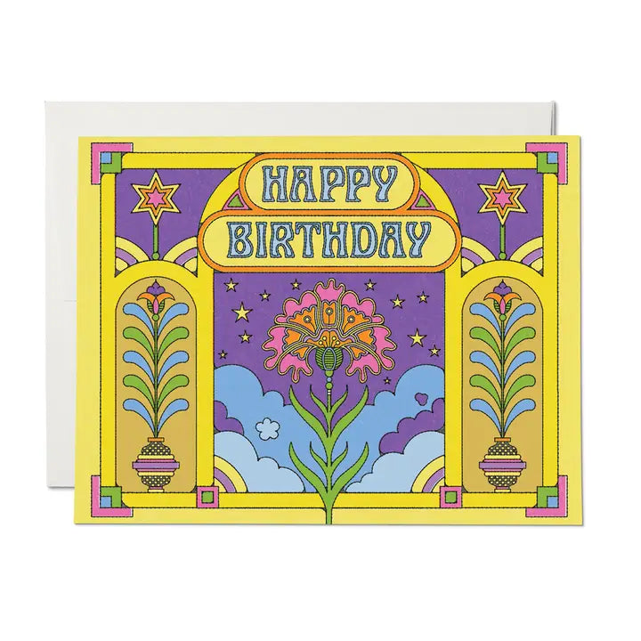 Happy Colors Birthday Greeting Card
