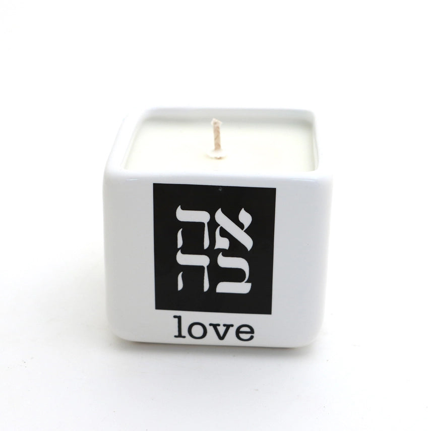 Ahava Hand Poured 8 oz. Soy Unscented Candle