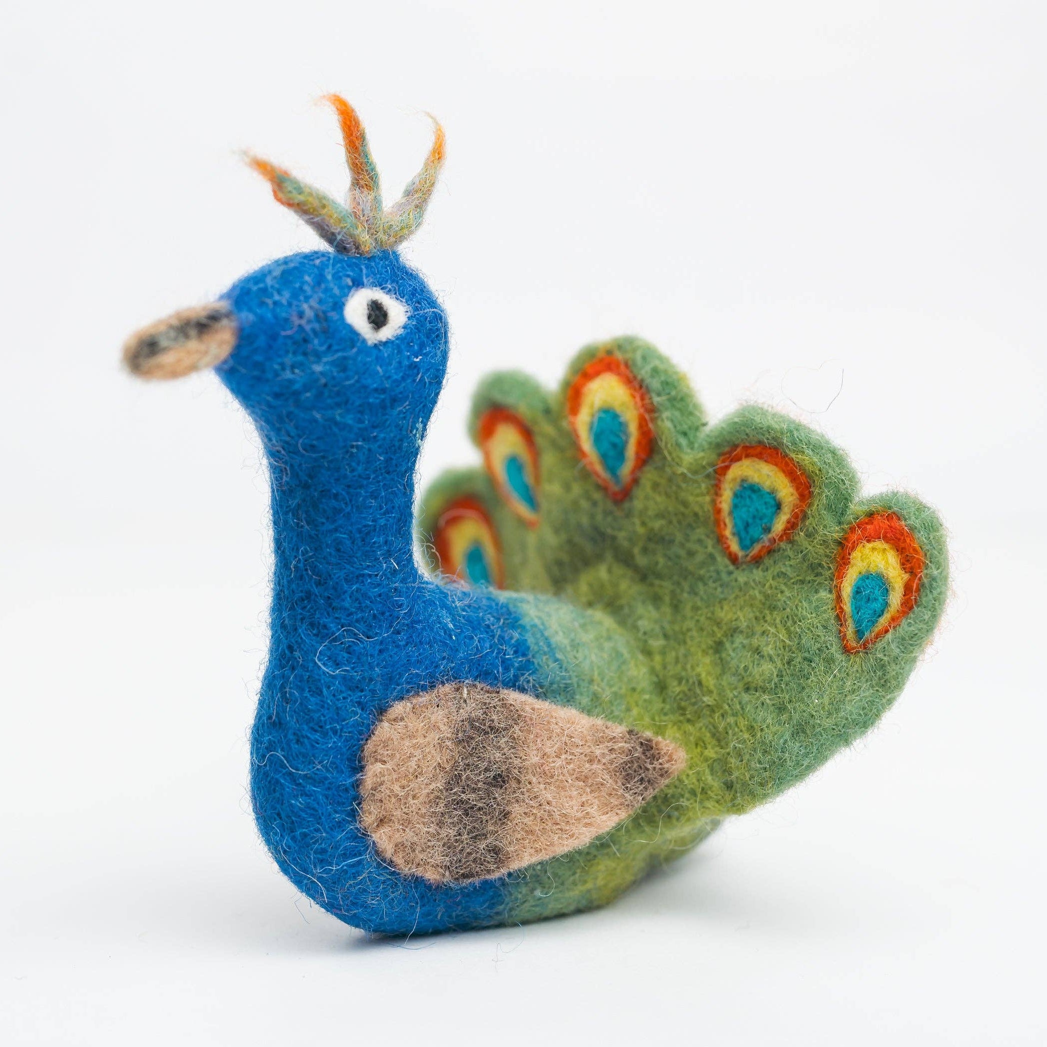 Peacock Finger Puppet