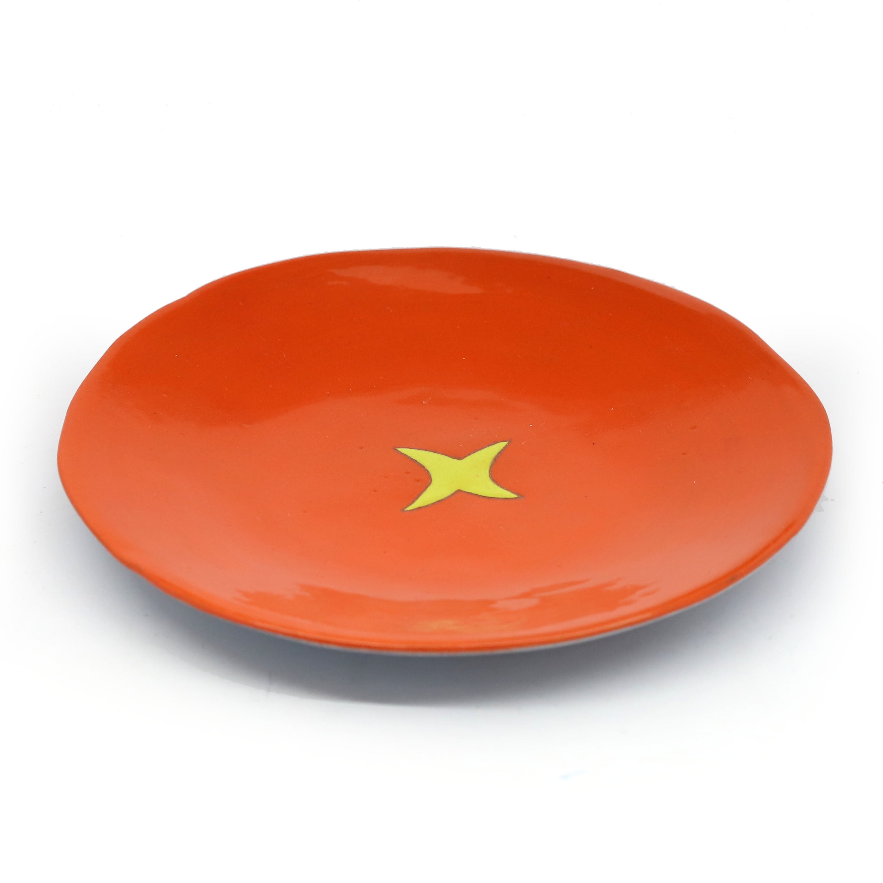 Ceramic Side Plate - Assorted Colors