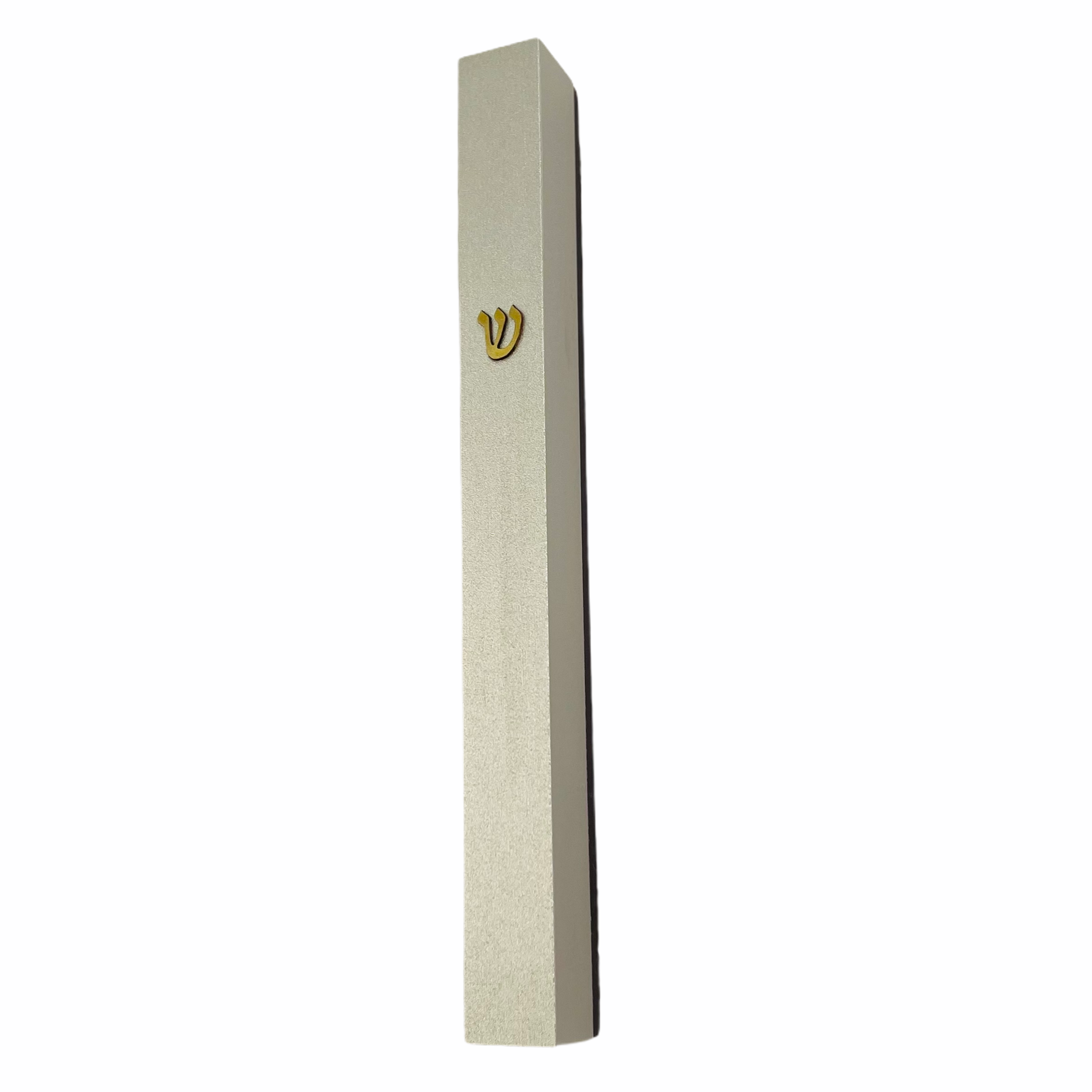 Anodized Aluminum Shin Mezuzah Case