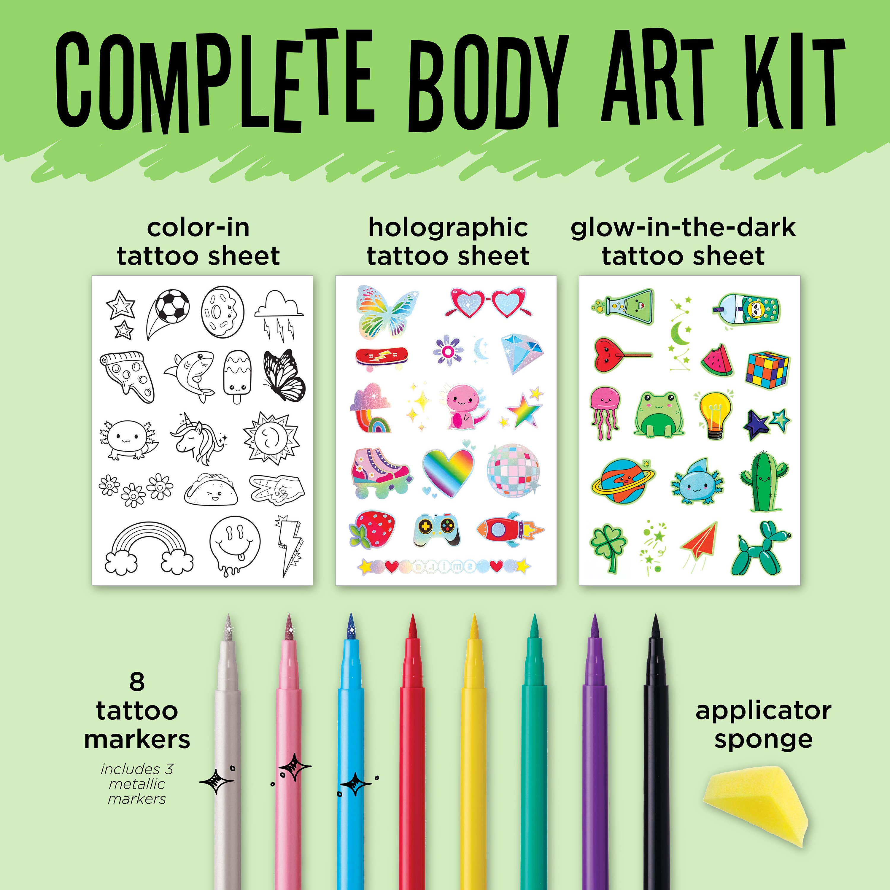 Tattoo Designer Studio Craft Kit for Kids