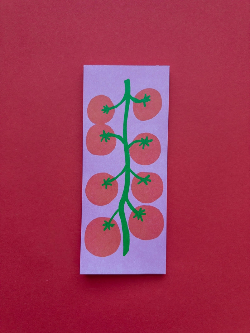 On the Vine Tomato Memo Pad - Grocery List Notepad