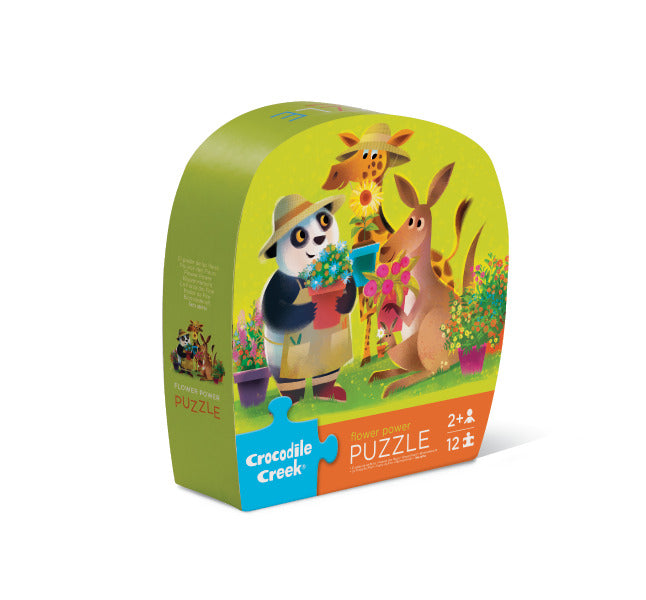 12-pc Mini Shaped Box Puzzle/Flower Power
