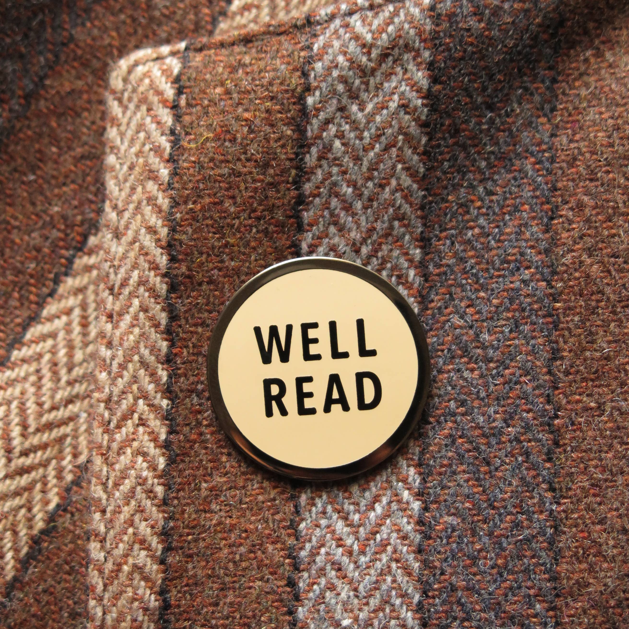 WELL READ Enamel Pin