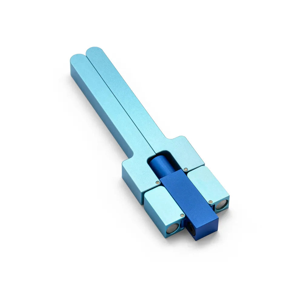 Folding Travel Aluminum Hanukkiah