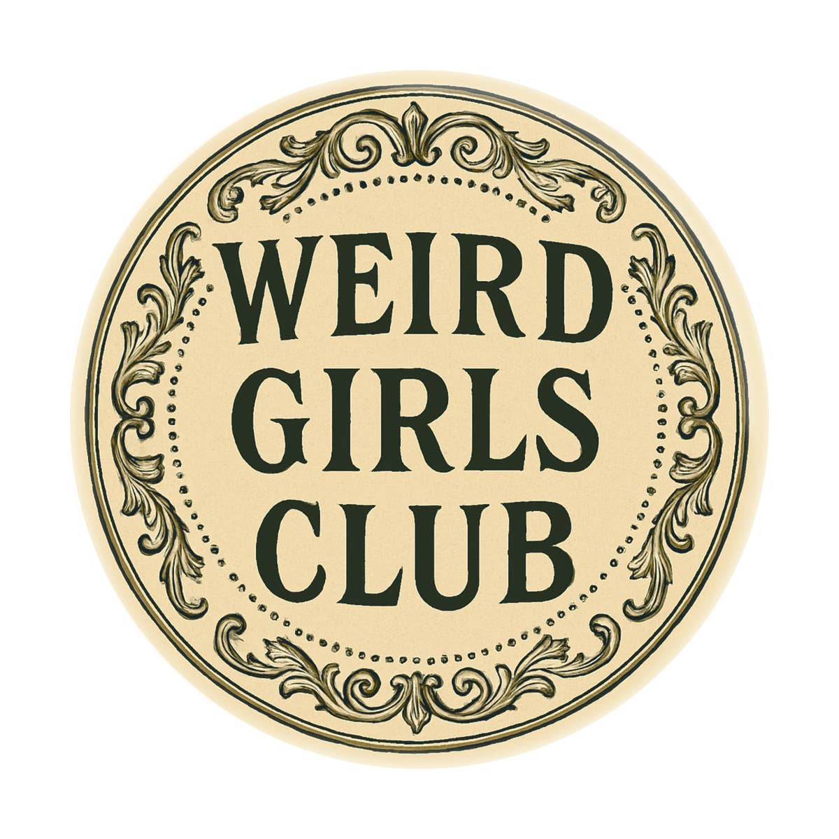 Weird Girls Club Compact Mirror
