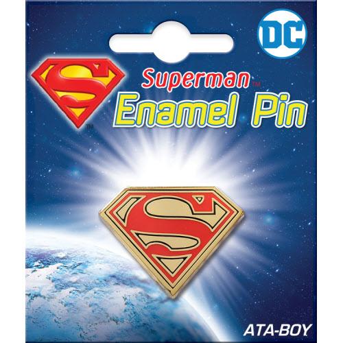 Superman Logo Enamel Pin