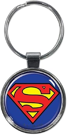 Superman Logo Keychain