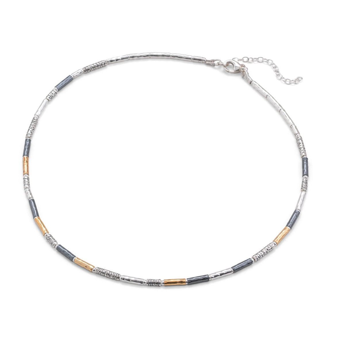 Multicolor Tube Necklace