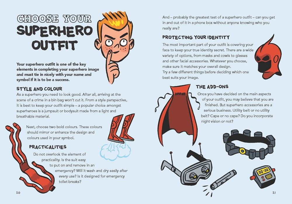 The Superhero Handbook: 20 Super Activities to Help You Save the World!