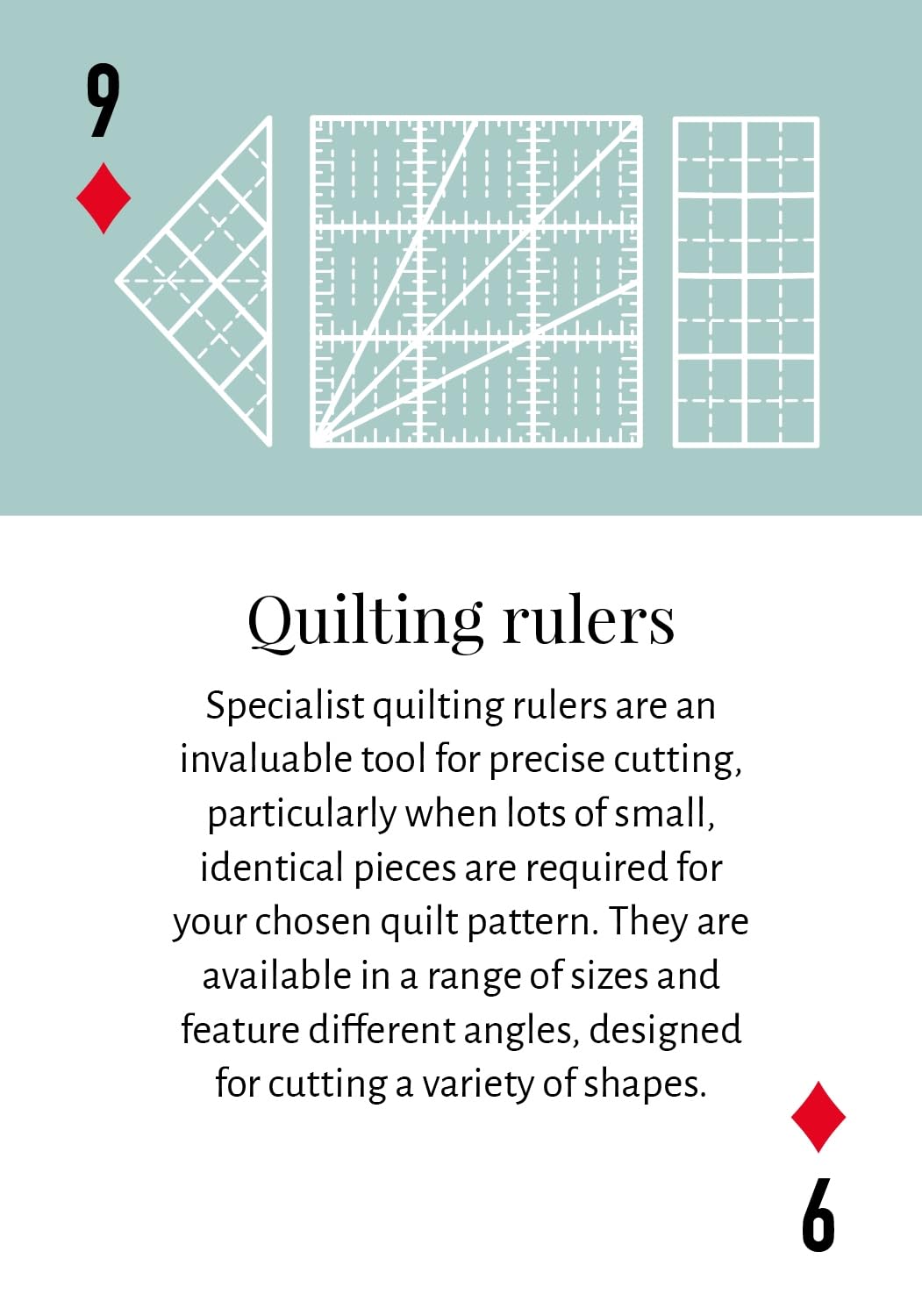 The Artful Hand Playing Cards: Quilting Tips & Tricks