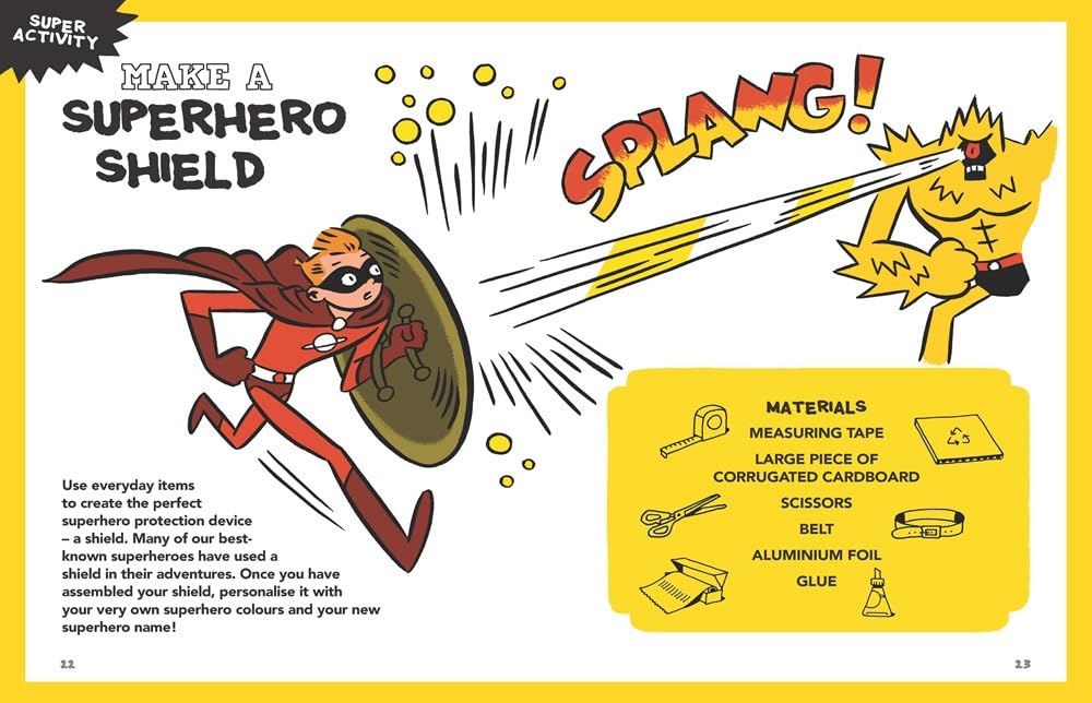 The Superhero Handbook: 20 Super Activities to Help You Save the World!