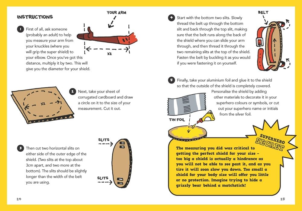 The Superhero Handbook: 20 Super Activities to Help You Save the World!