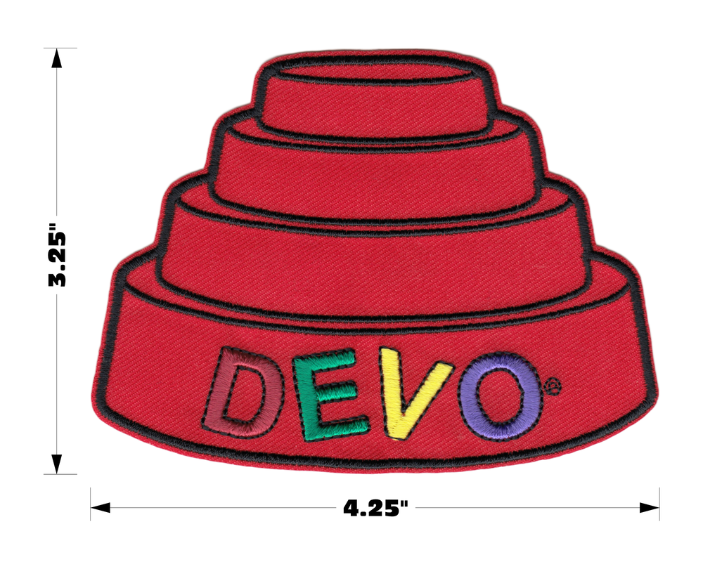 Devo Iconic Red Hat Patch
