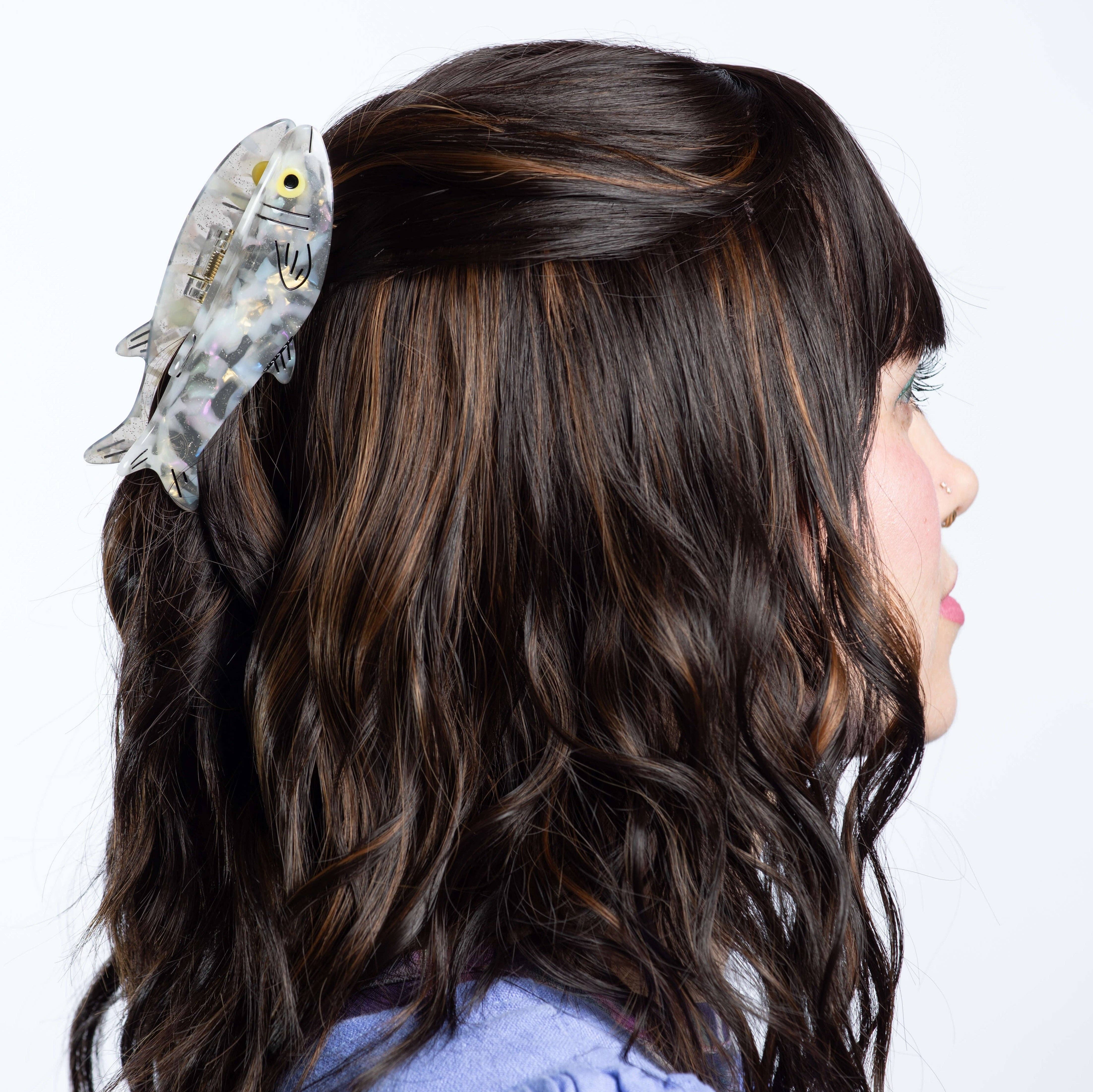 Large Sardine Hair Claw Clip
