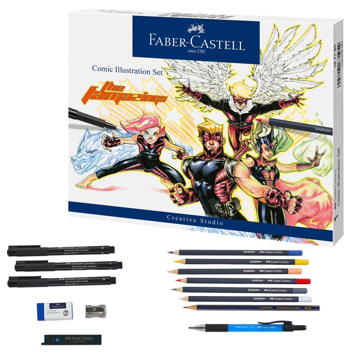Comic Illustration Set: Create Your Own Comics