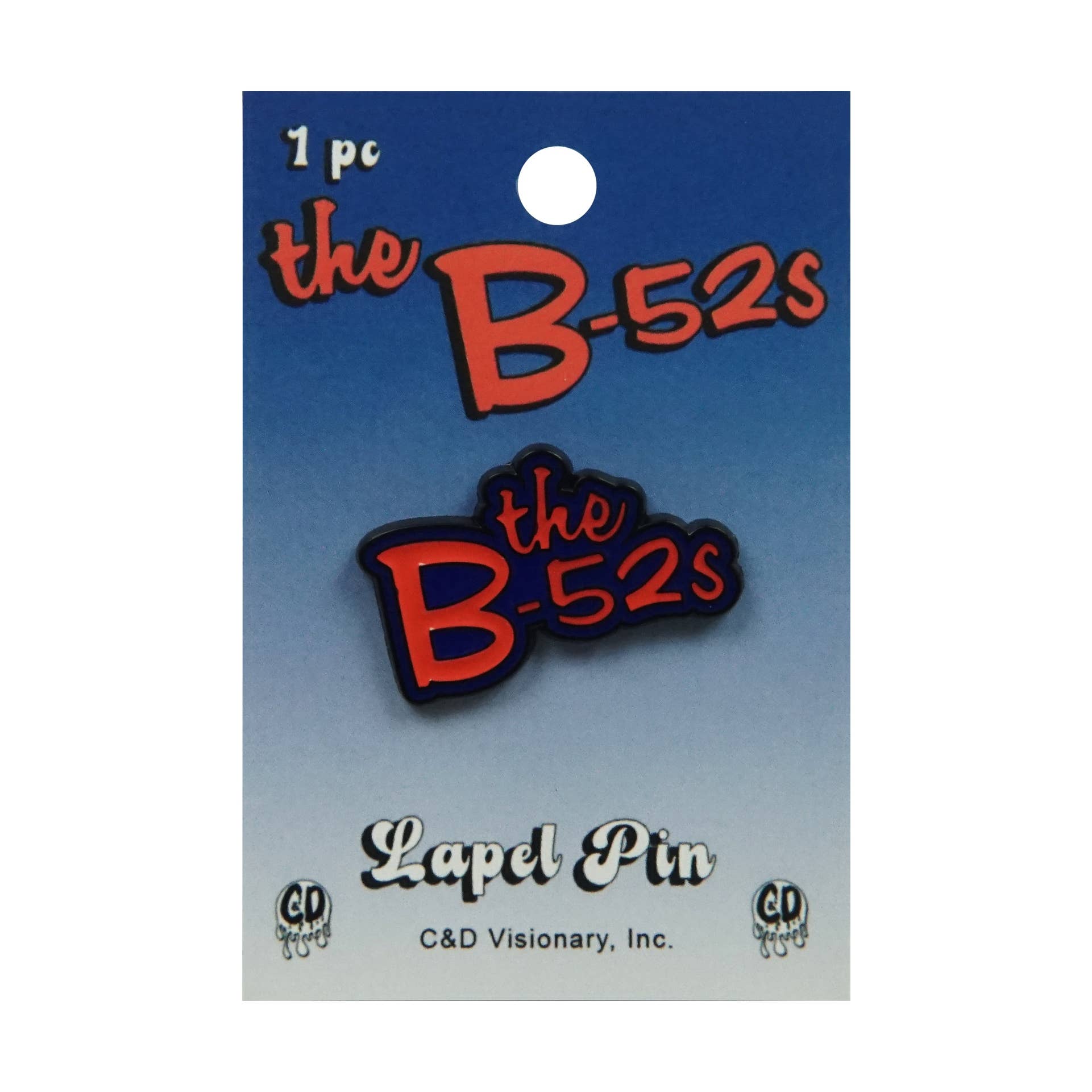 Enamel Pin for The B-52s