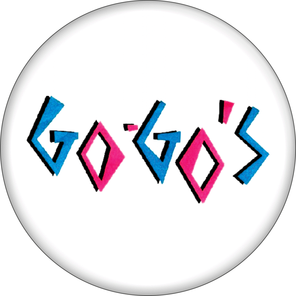 The Go-Go's 1.5" Button Pin