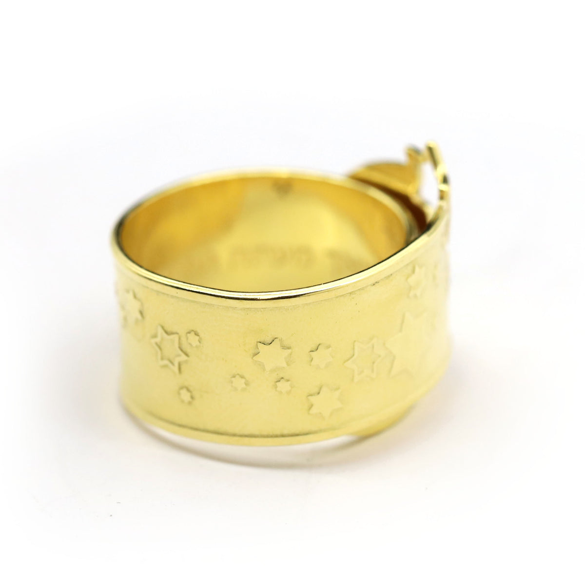 Vermeil Star of David Ring