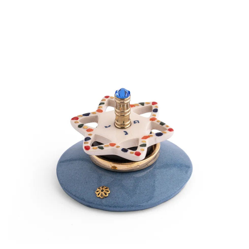 Ceramic Handmade Dreidel