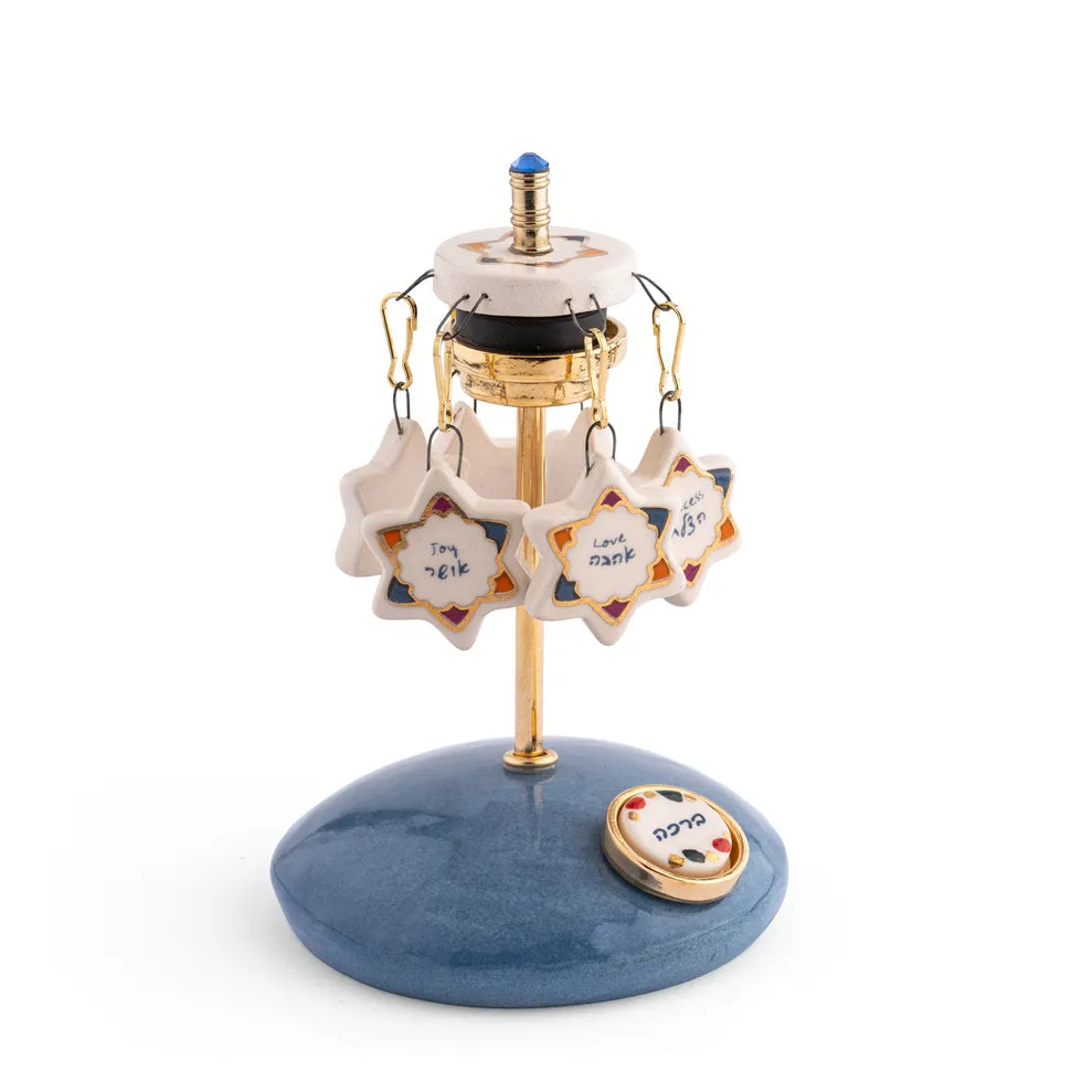 Ceramic Handmade Dreidel
