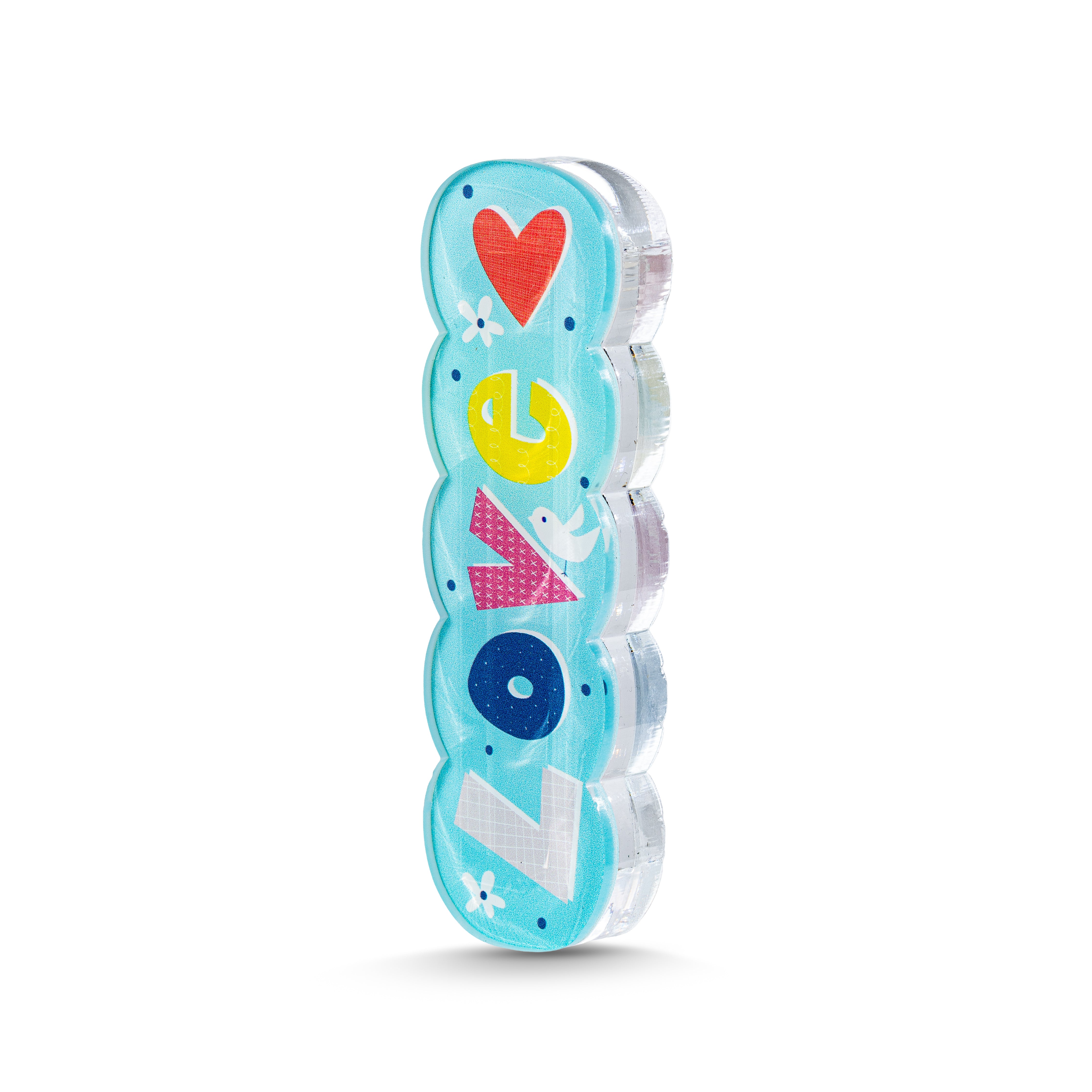 Love Acrylic Mezuzah