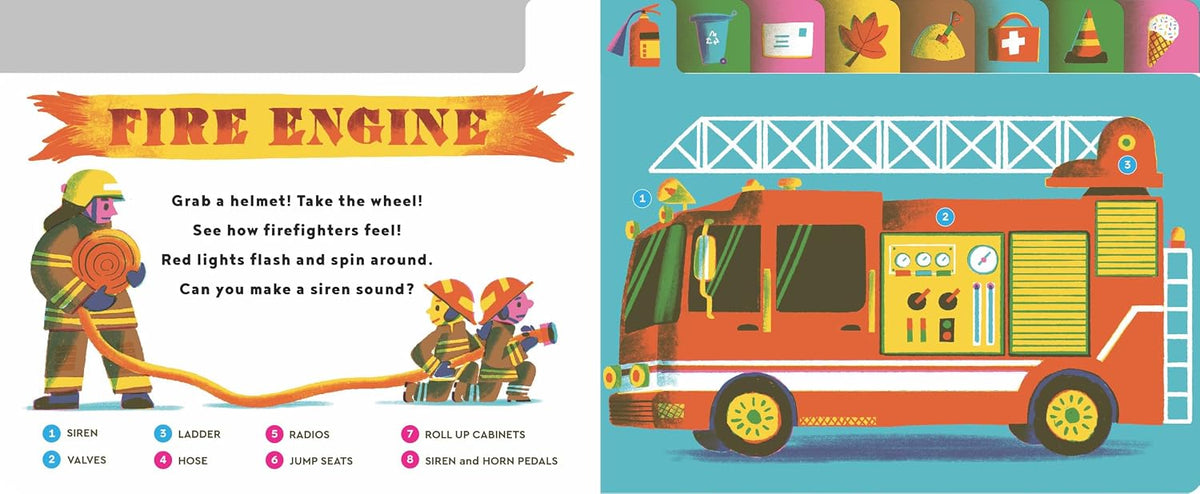 Touch a Truck Day: A Lift-the-Flap Book