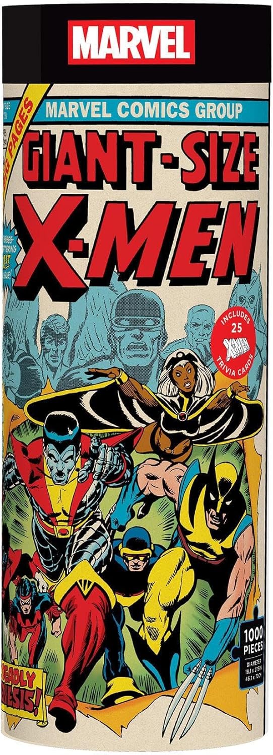 Marvel X-Men Jigsaw Puzzle and Trivia