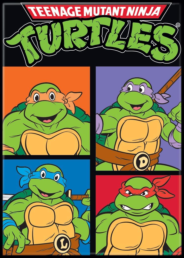 Teenage Mutant Ninja Turtle Team Magnet