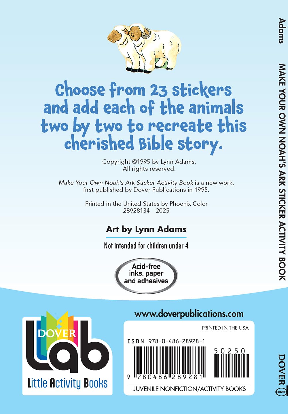 Make Your Own Noah's Ark With 23 Stickers