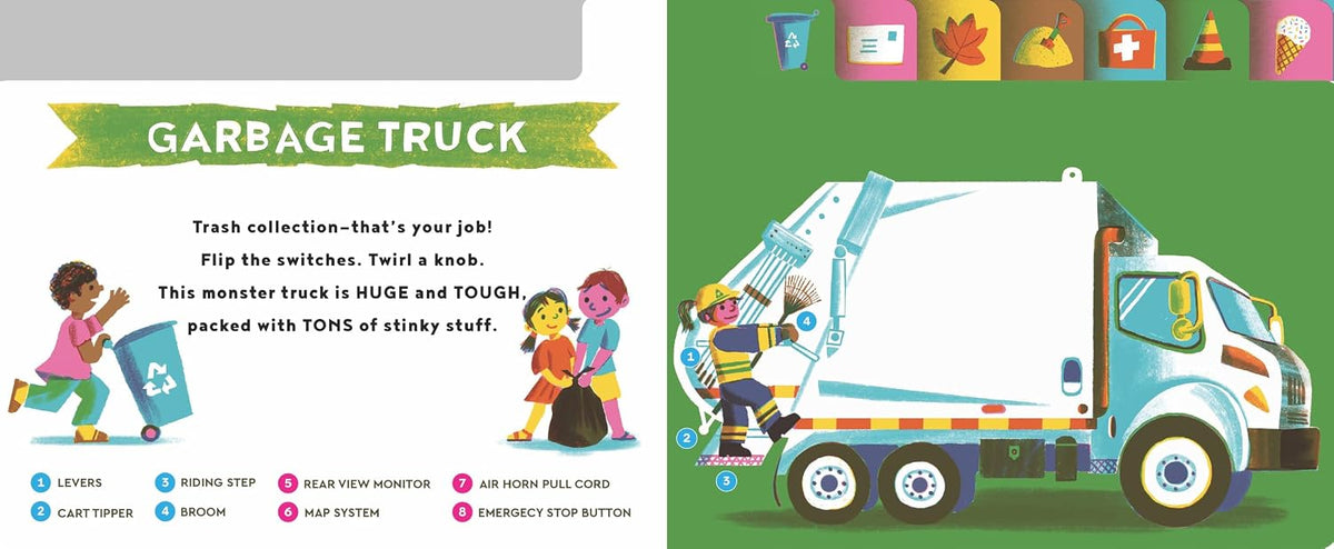 Touch a Truck Day: A Lift-the-Flap Book