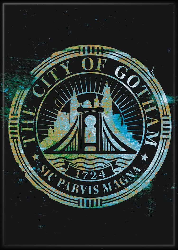 The Batman City of Gotham Magnet