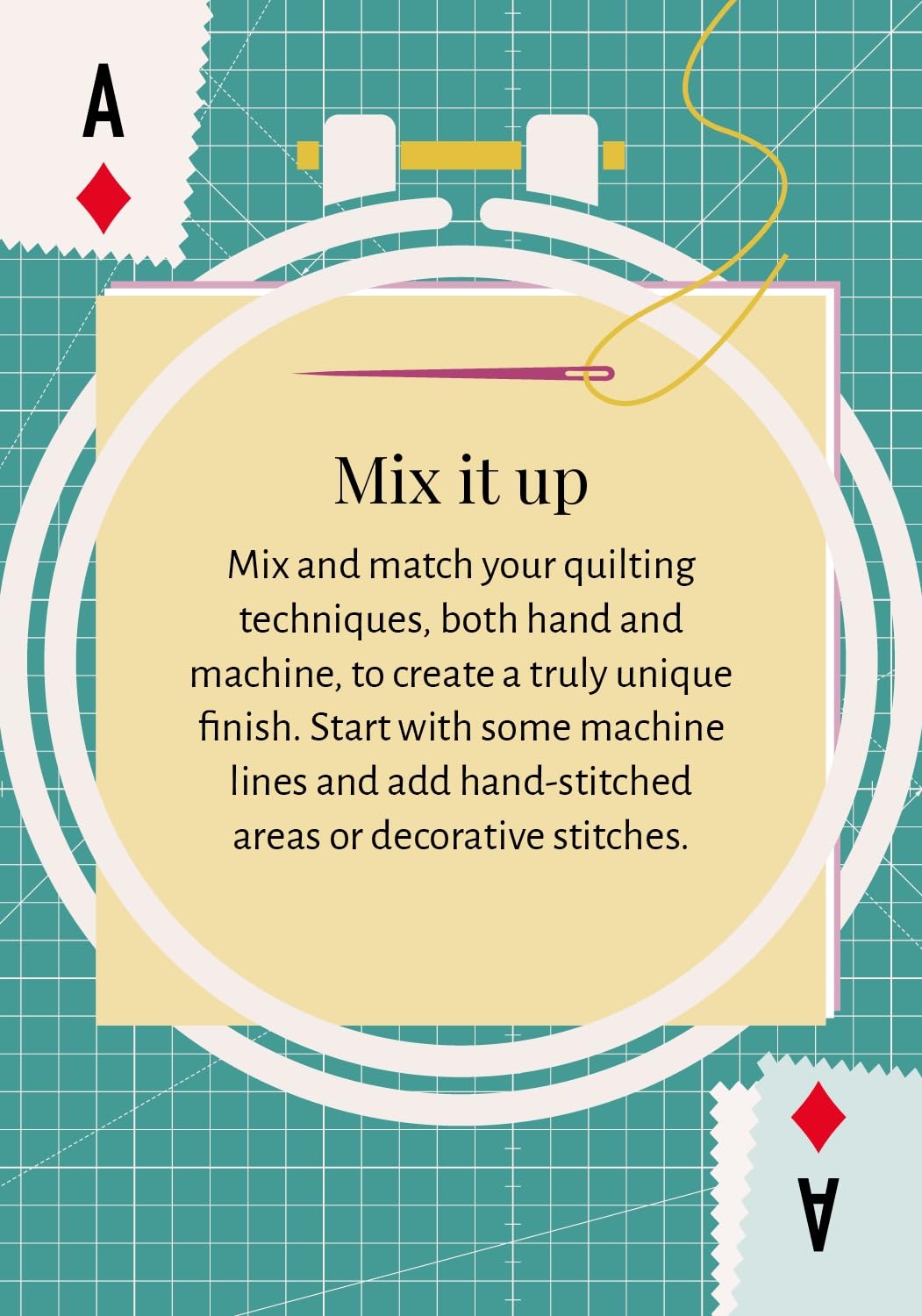 The Artful Hand Playing Cards: Quilting Tips & Tricks