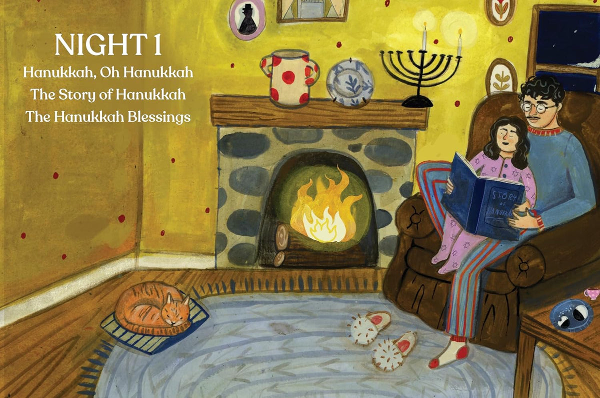 Hanukkah Is Here!: A Lift-the-Flap Hanukkah Countdown