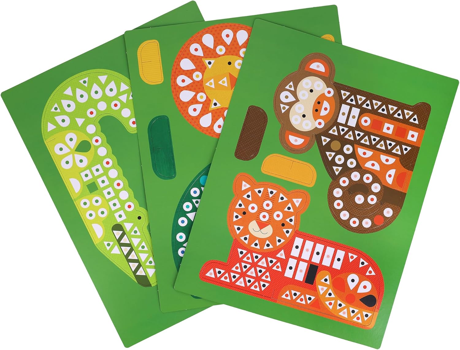 Mosaic Sticker Activity: Animal Friends