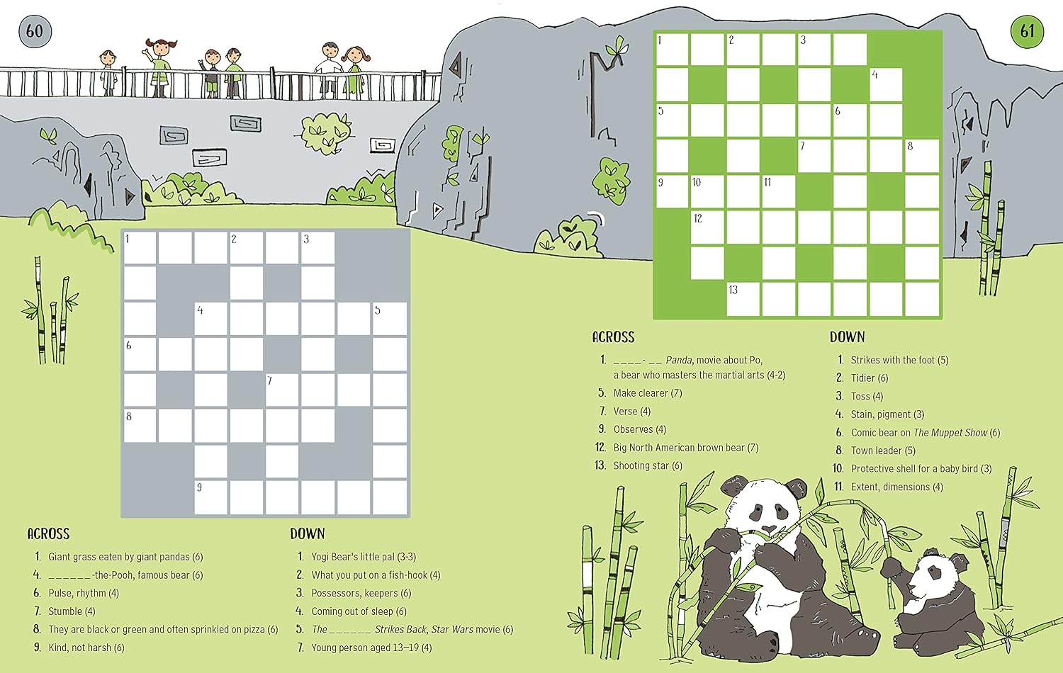 100 Children's Crosswords: Animals