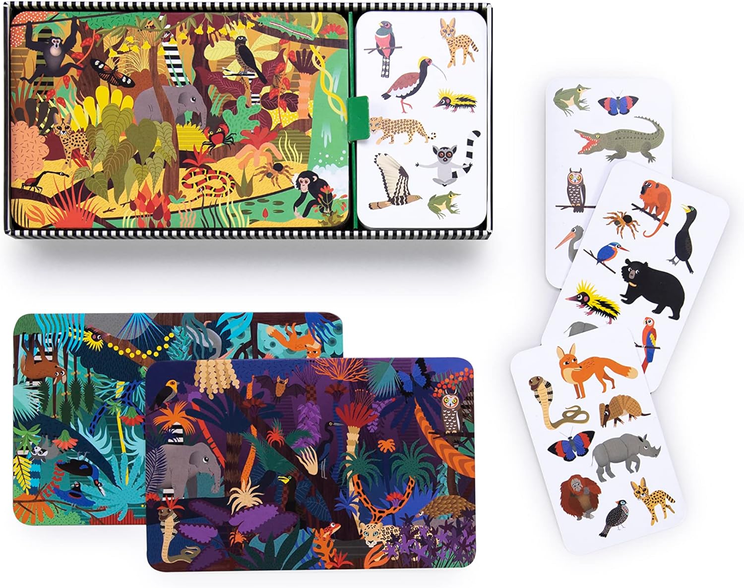 Who's Hiding in The Jungle? A Spot and Match Game