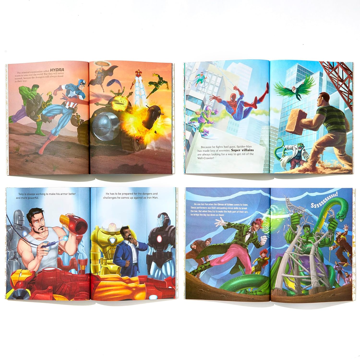 Marvel Super Heroes Little Golden Book Library