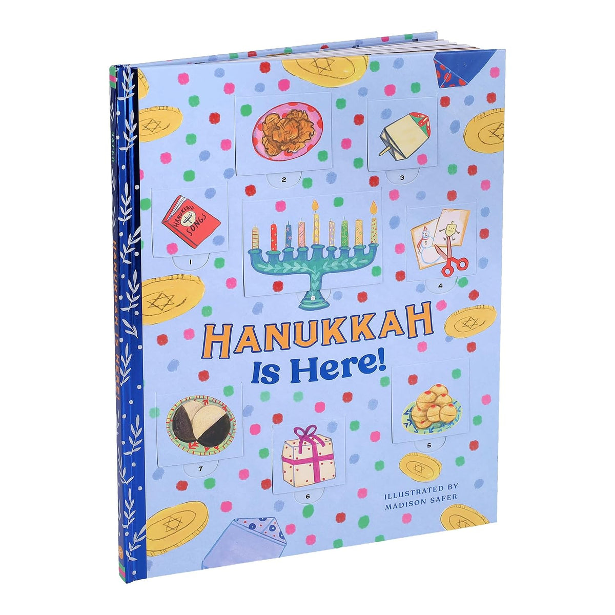 Hanukkah Is Here!: A Lift-the-Flap Hanukkah Countdown