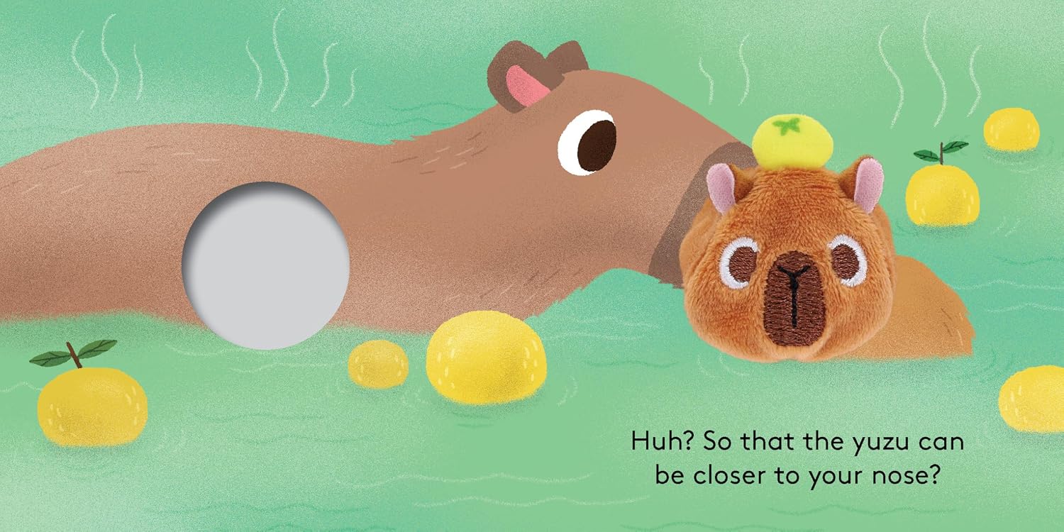 Baby Capybara: Finger Puppet Book (Little Finger Puppet)