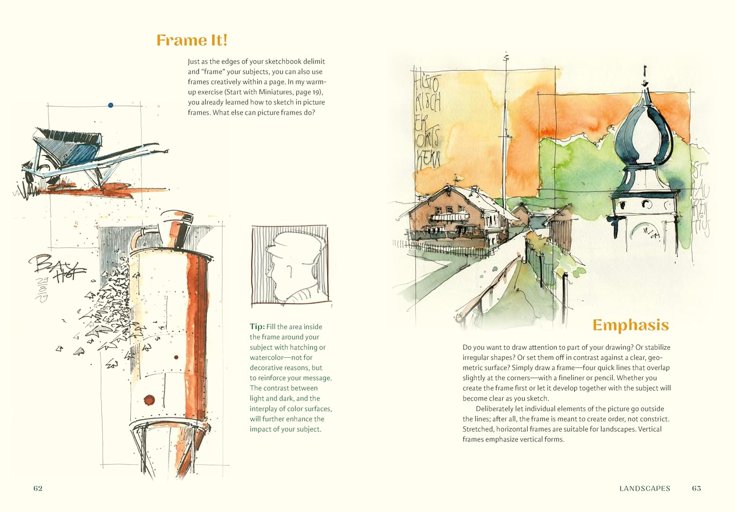 Sketching Outside: An Illustrated Guide to Making Art on the Go