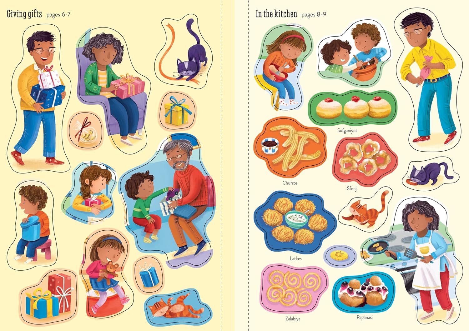 Little First Stickers Hanukkah