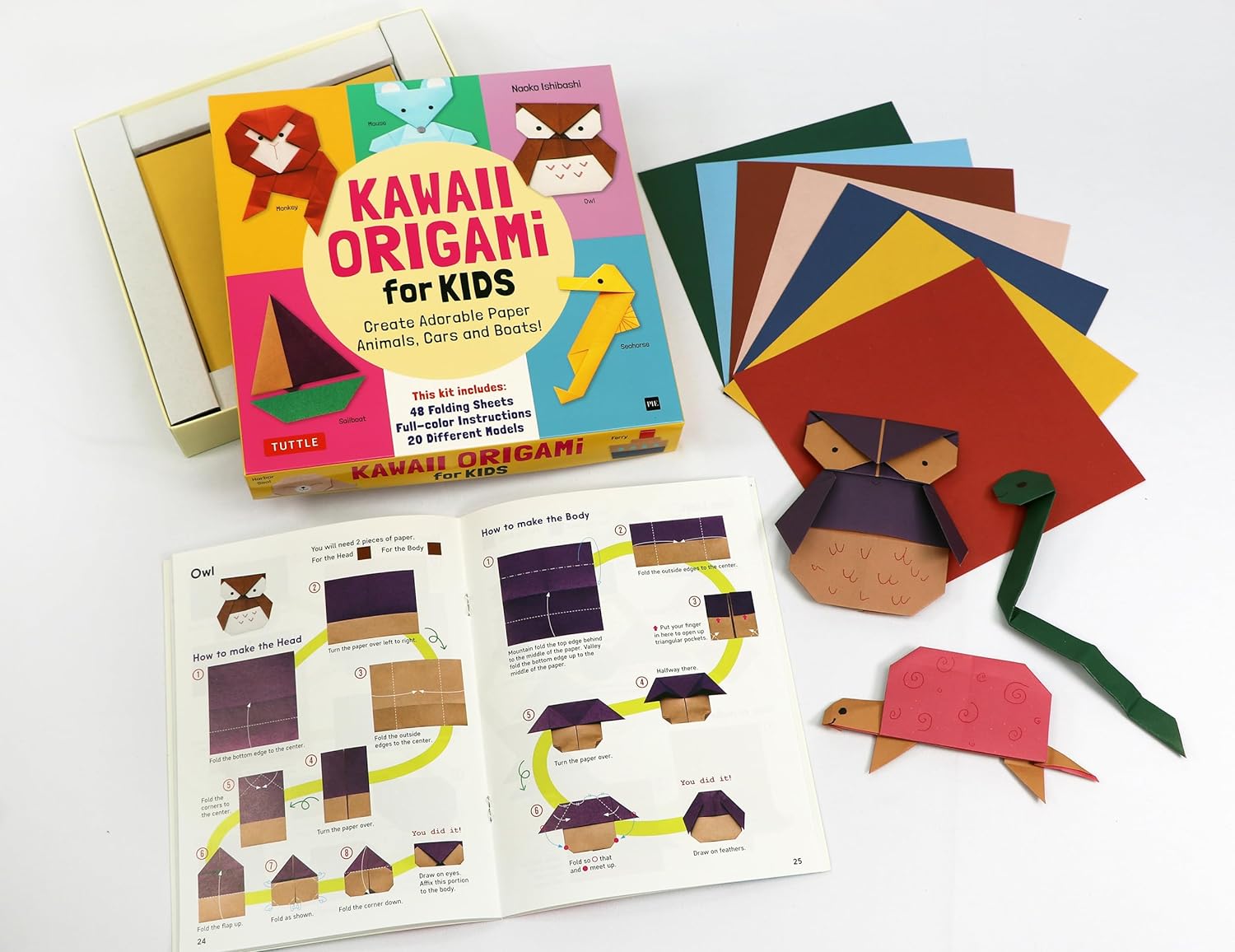 Kawaii Origami for Kids Kit